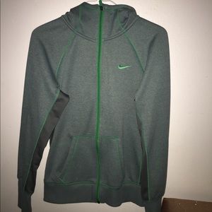 Green Therma-Fit Nike Jacket